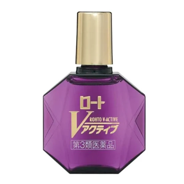 紫-樂敦製藥 ROHTO V ACTIVE 眼藥水 13ml【第3類醫藥品】