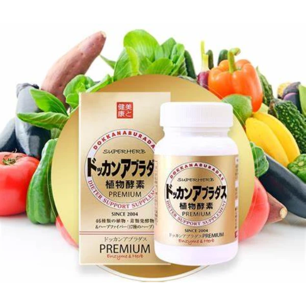 日本🇯🇵dokkan premium｜黃金植物酵素🌿180錠-金罐