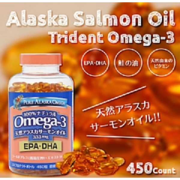 日本🇯🇵好市多期間限定 Pure Alaska Omega｜天然阿拉斯加野生鮭魚油🐟450粒